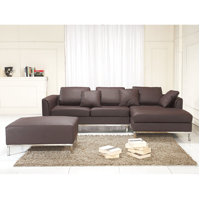 17 Stories Spain 3 Piece Leather Sofa Set & Reviews Wayfair.co.uk